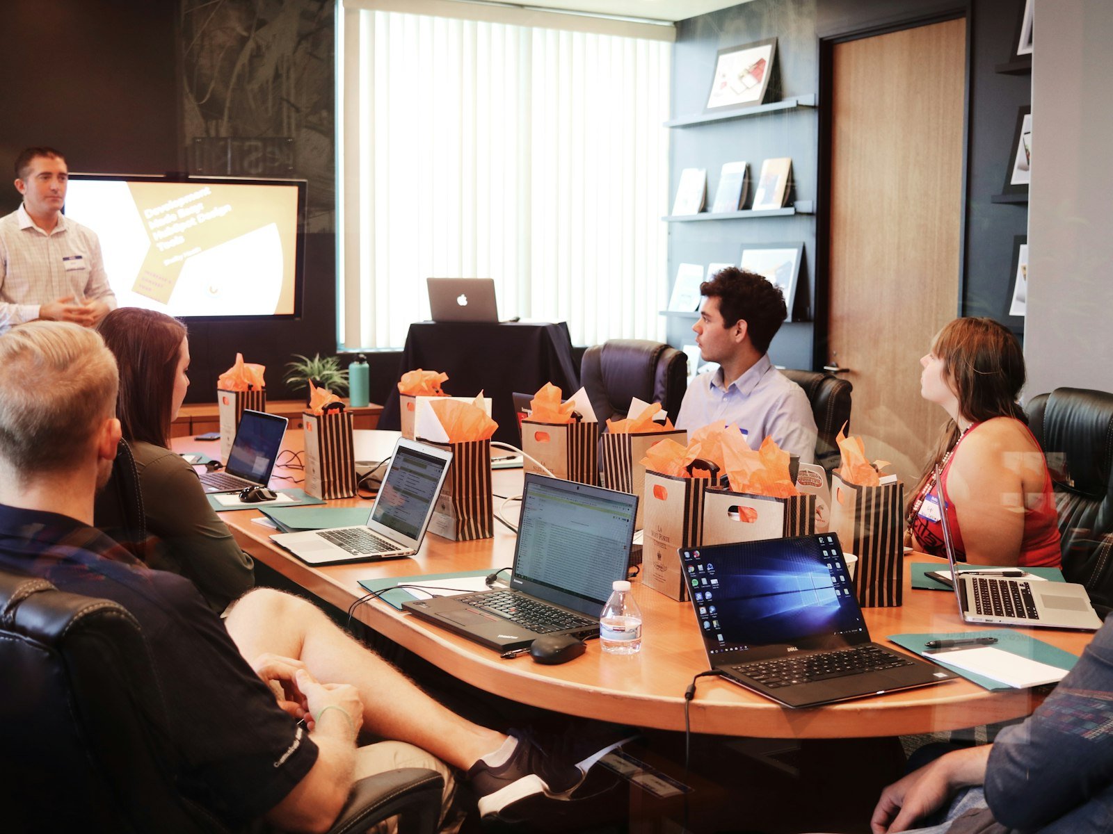 Team aligning on operations during a working session